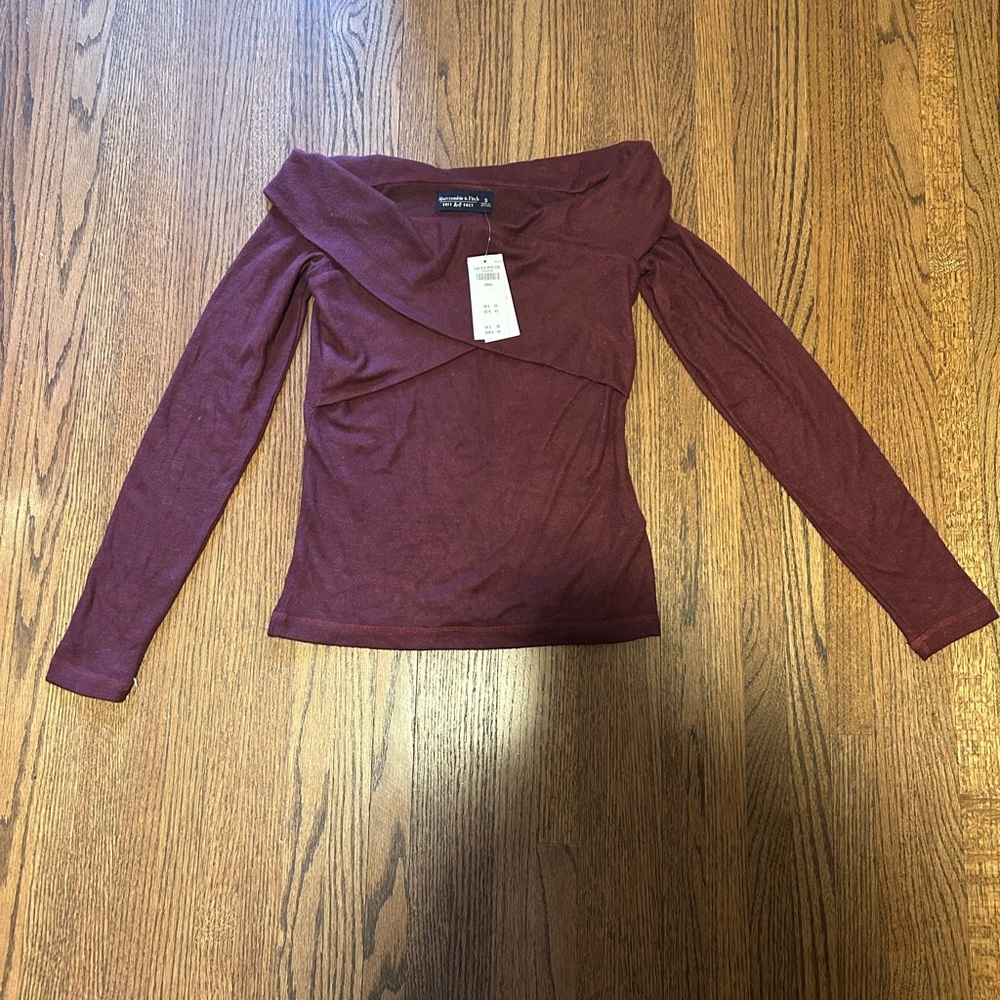 Abercrombie Off The Shoulder Top